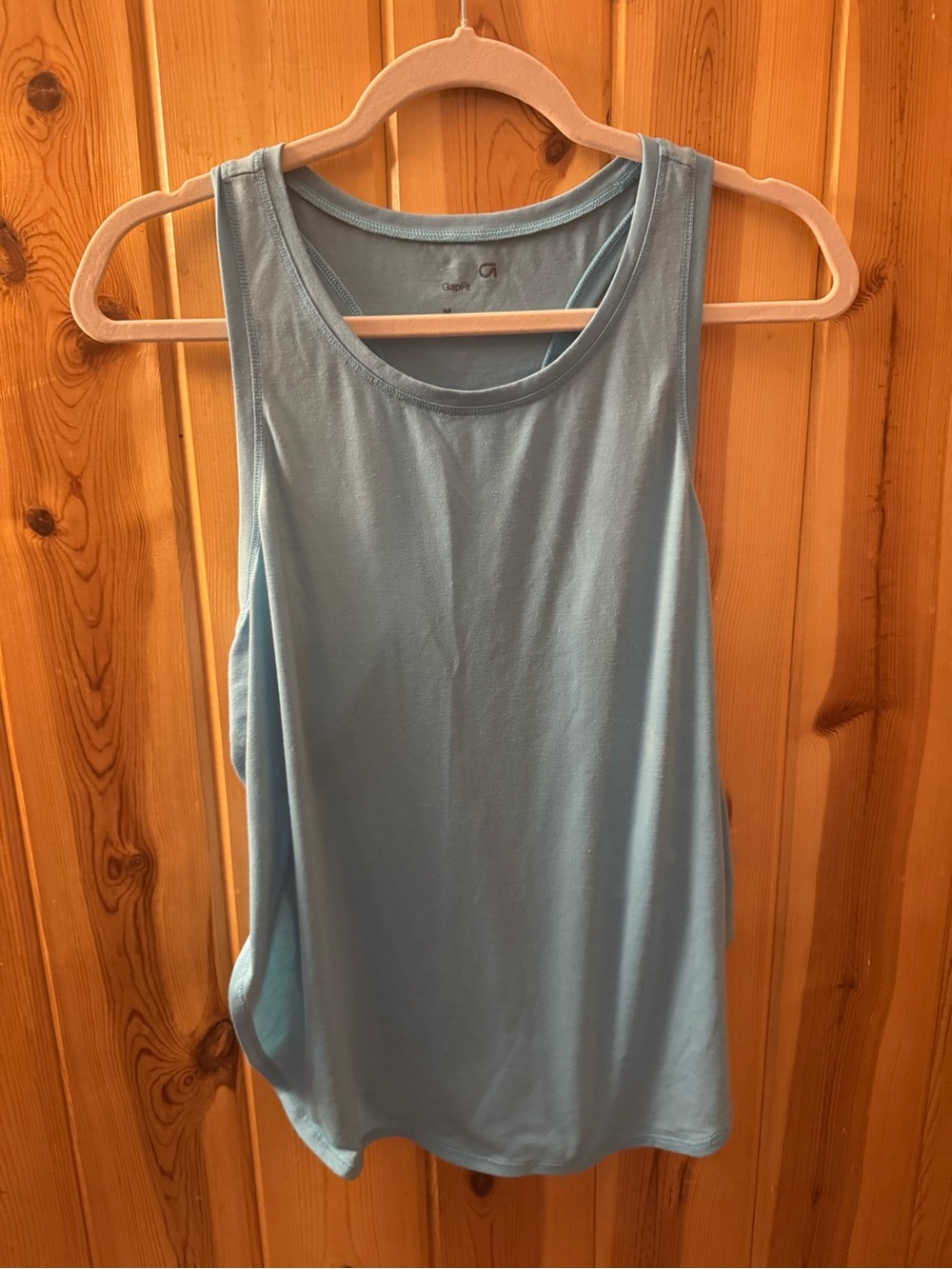 GAP Light Blue Scoop Neck Tank Top